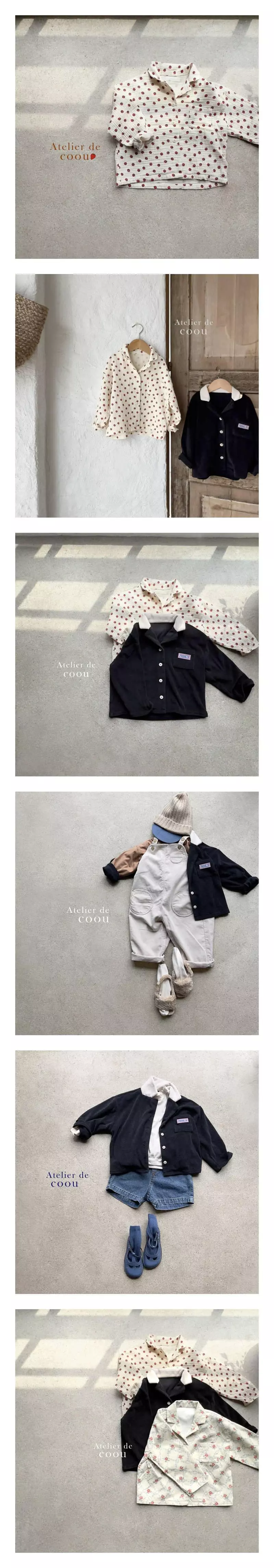 Coou - Korean Children Fashion - #designkidswear - Burtner Shirt