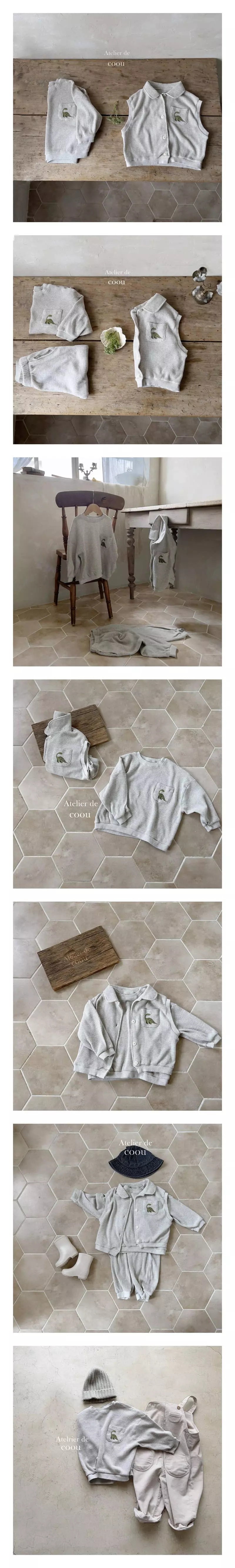 Coou - Korean Children Fashion - #toddlerclothing - Jurassic Tee