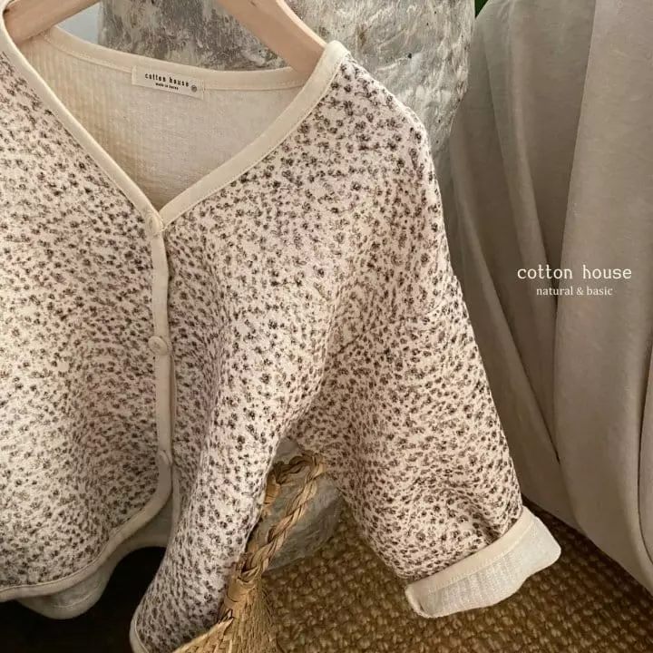 Cotton House - Korean Children Fashion - #Kfashion4kids - Flower Cardigan - 6