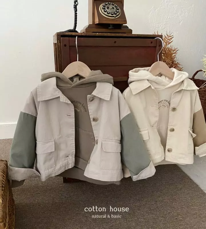 Cotton House - Korean Children Fashion - #stylishchildhood - Color Jacket - 4
