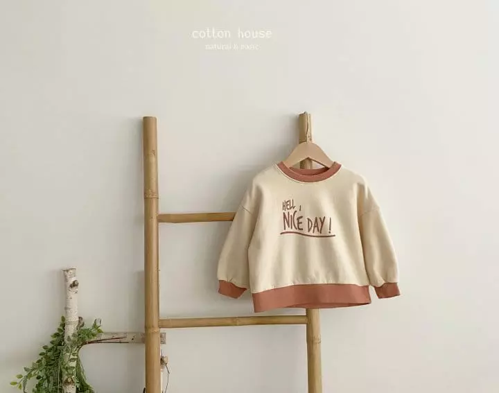 Cotton House - Korean Children Fashion - #childofig - Nice Sweatshirt - 2