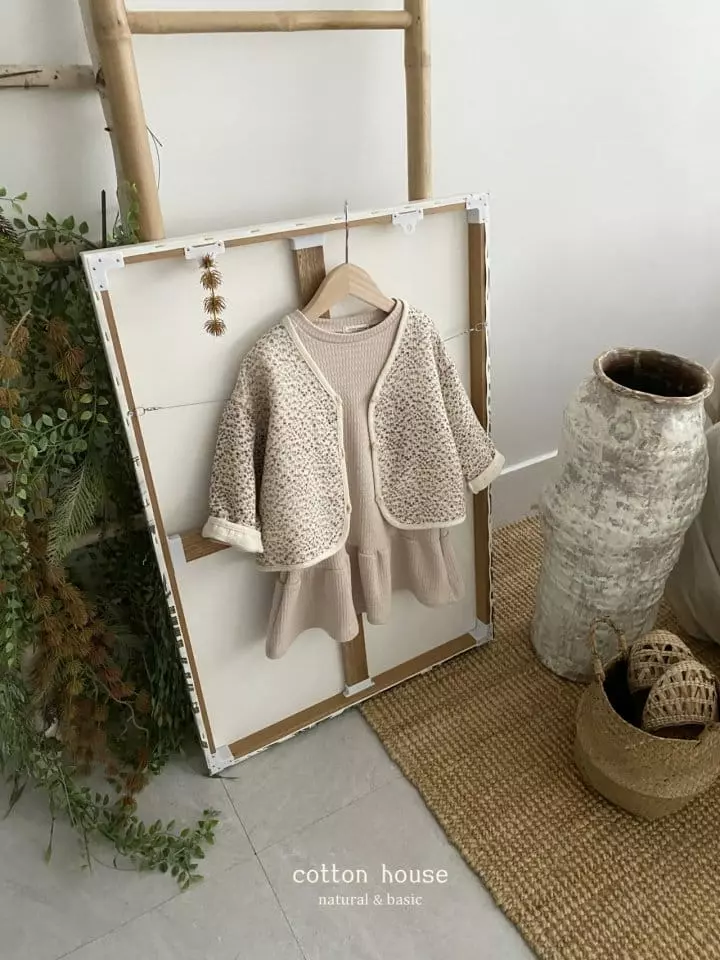 Cotton House - Korean Children Fashion - #childofig - Frill Knit One-piece - 11