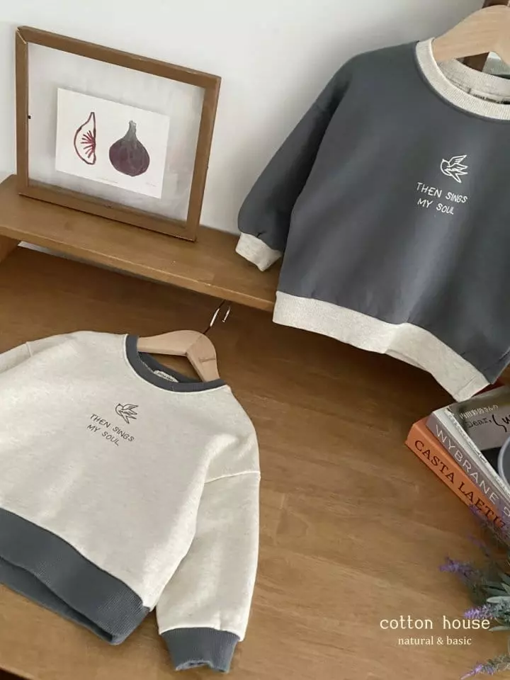 Cotton House - Korean Children Fashion - #childofig - Jebi Sweatshirt - 6