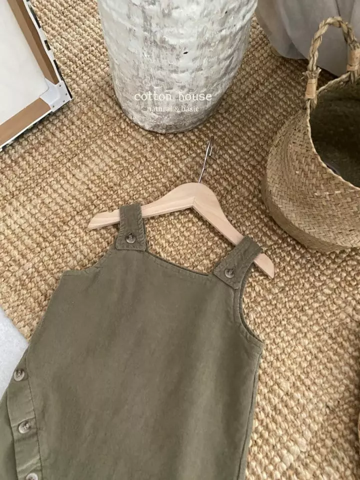 Cotton House - Korean Children Fashion - #childofig - Sasun Dungarees One-piece - 6