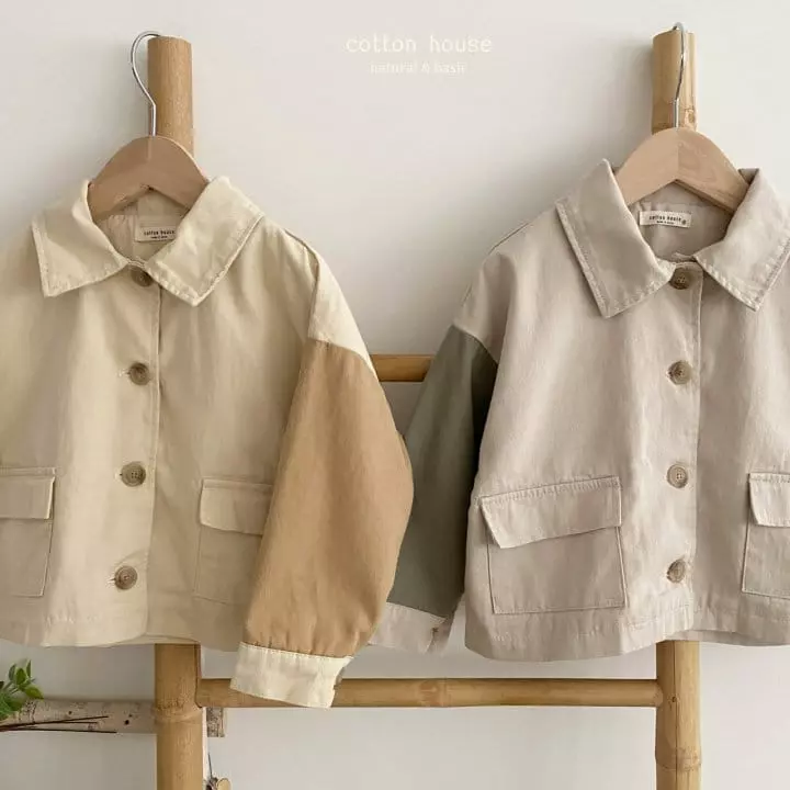 Cotton House - Korean Children Fashion - #childrensboutique - Color Jacket - 5