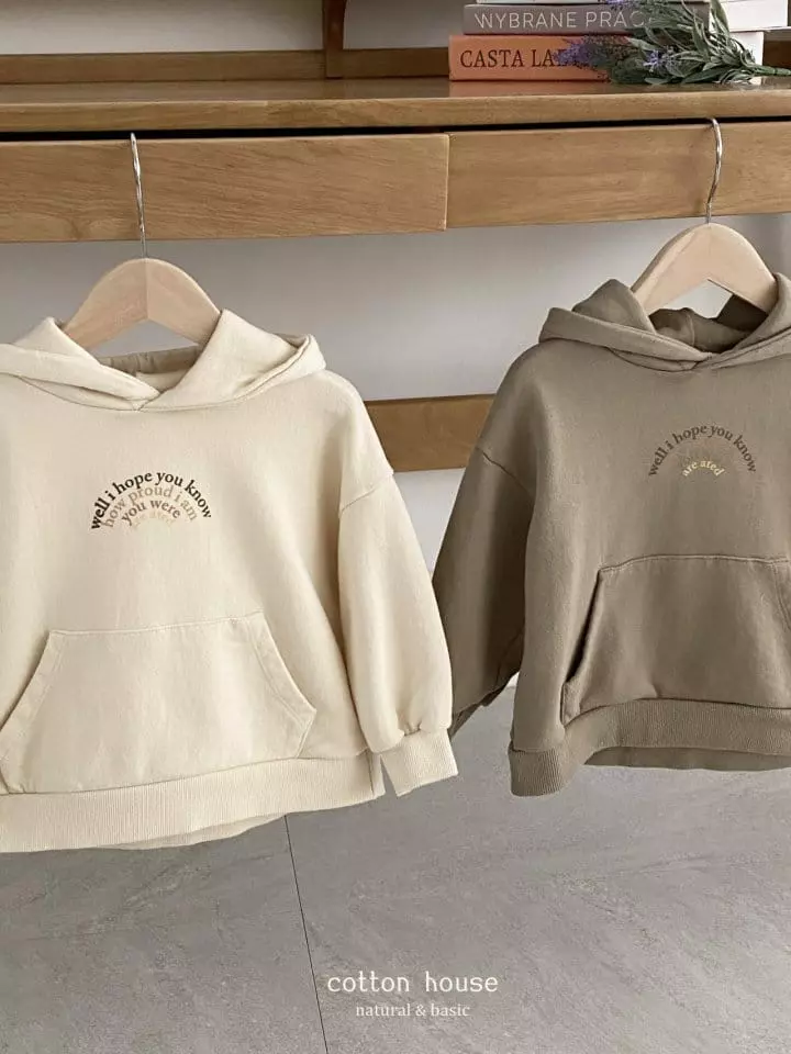 Cotton House - Korean Children Fashion - #childofig - U Know Hoody Tee - 4