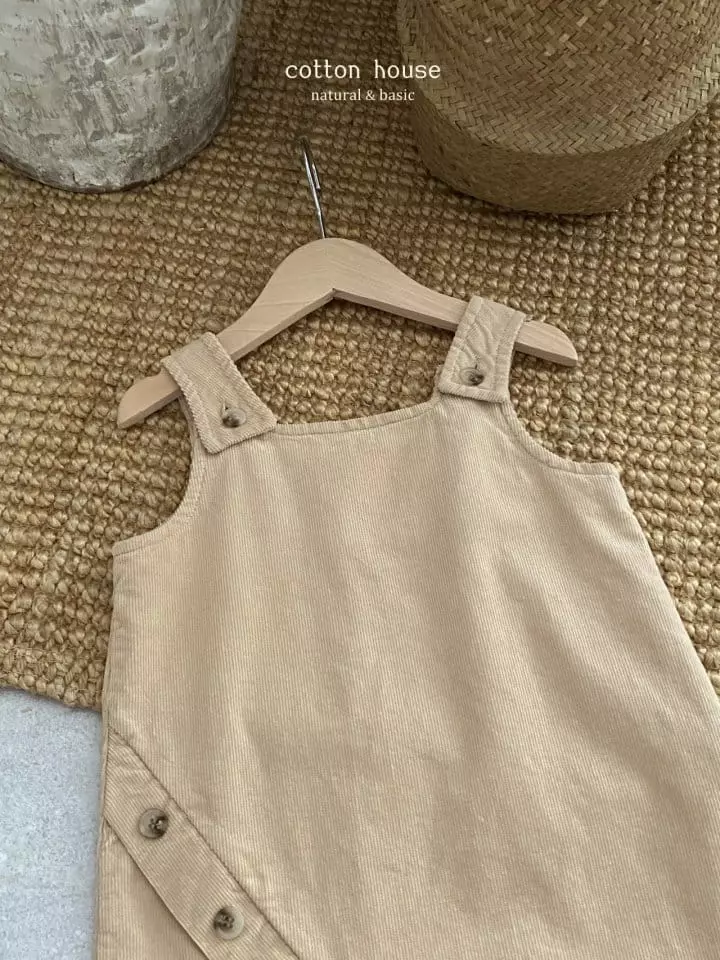 Cotton House - Korean Children Fashion - #childrensboutique - Sasun Dungarees One-piece - 7
