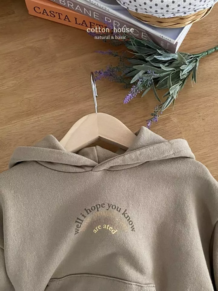 Cotton House - Korean Children Fashion - #designkidswear - U Know Hoody Tee - 5
