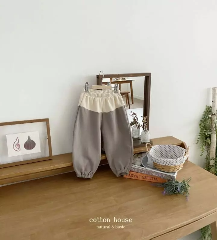 Cotton House - Korean Children Fashion - #designkidswear - Color Terry Pants - 2