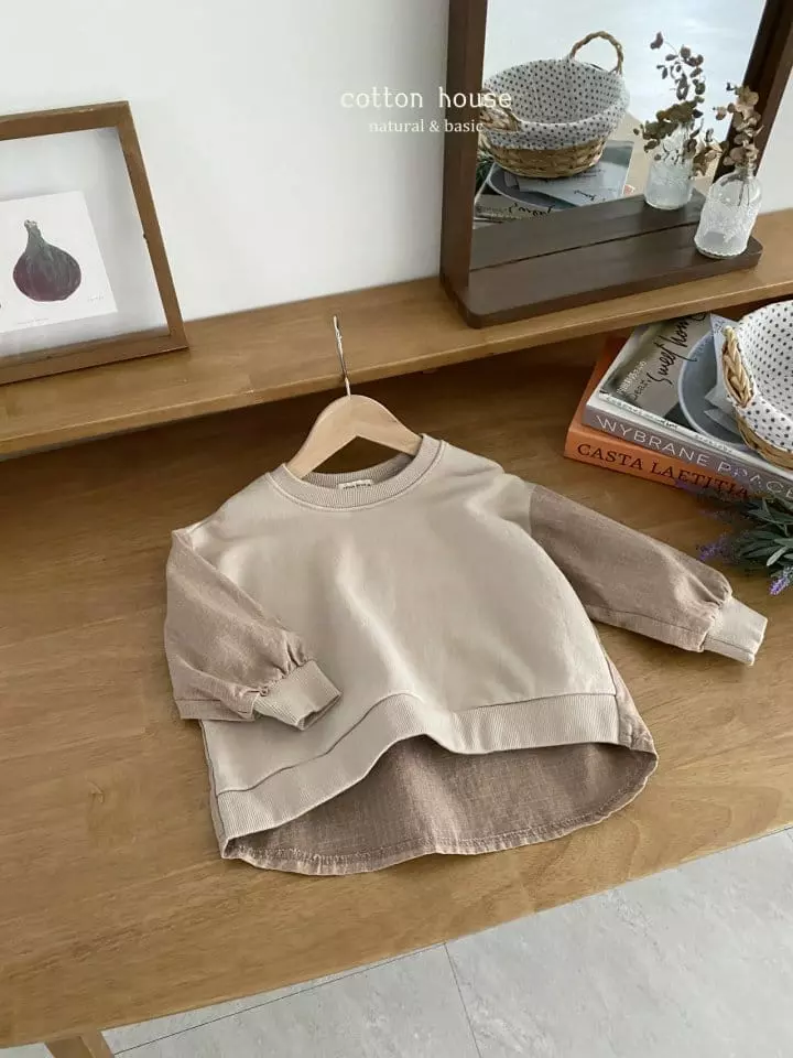 Cotton House - Korean Children Fashion - #designkidswear - Pigment Color Sweatshirt - 7