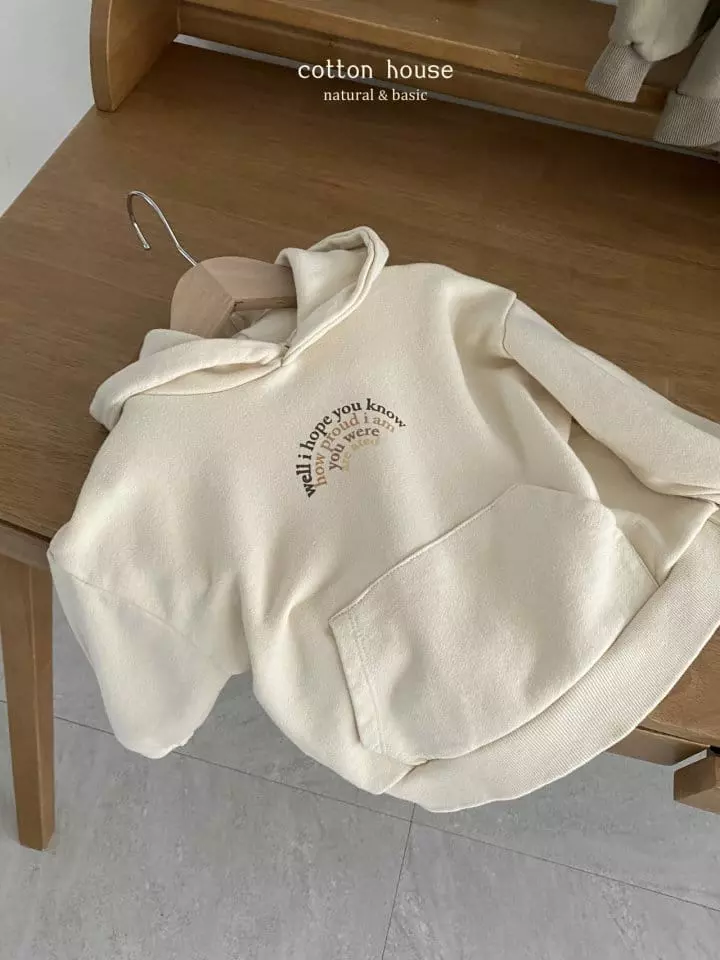 Cotton House - Korean Children Fashion - #discoveringself - U Know Hoody Tee - 6