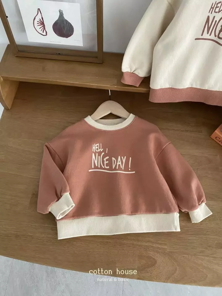 Cotton House - Korean Children Fashion - #discoveringself - Nice Sweatshirt - 5