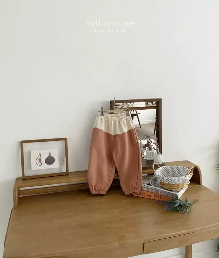Cotton House - Korean Children Fashion - #discoveringself - Color Terry Pants - 3