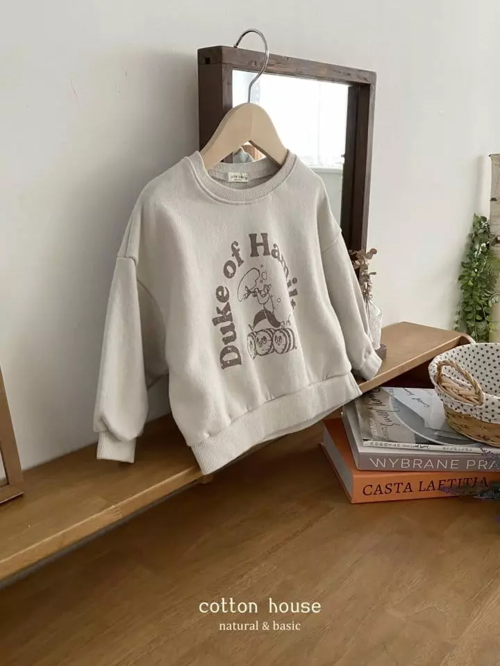 Cotton House - Korean Children Fashion - #designkidswear - Duck Sweatshirt - 4