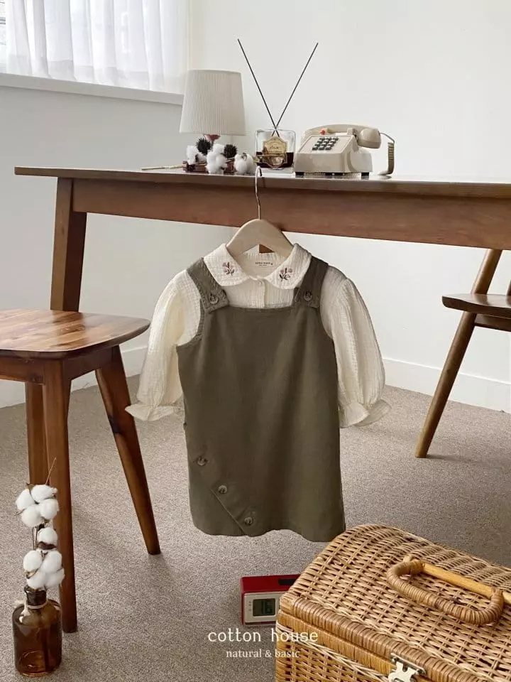 Cotton House - Korean Children Fashion - #fashionkids - Sasun Dungarees One-piece - 10