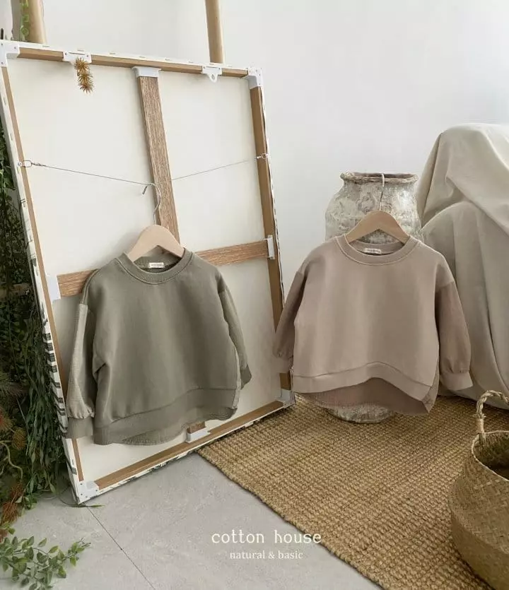 Cotton House - Korean Children Fashion - #fashionkids - Pigment Color Sweatshirt - 9