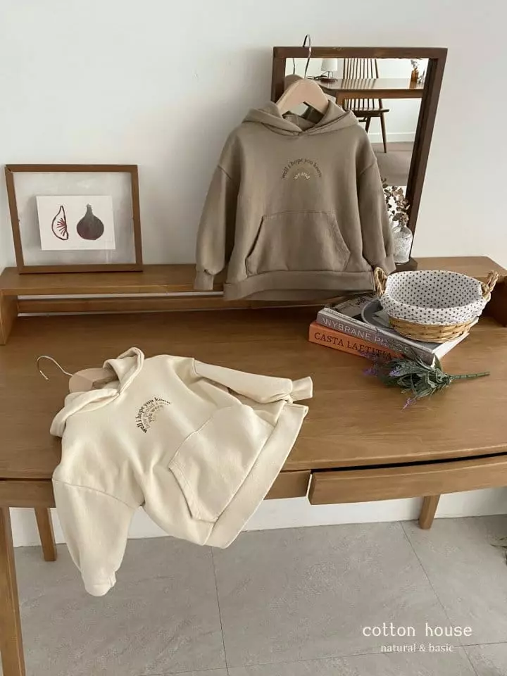 Cotton House - Korean Children Fashion - #kidsshorts - U Know Hoody Tee - 8