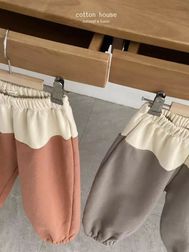 Cotton House - Korean Children Fashion - #kidsshorts - Color Terry Pants - 5