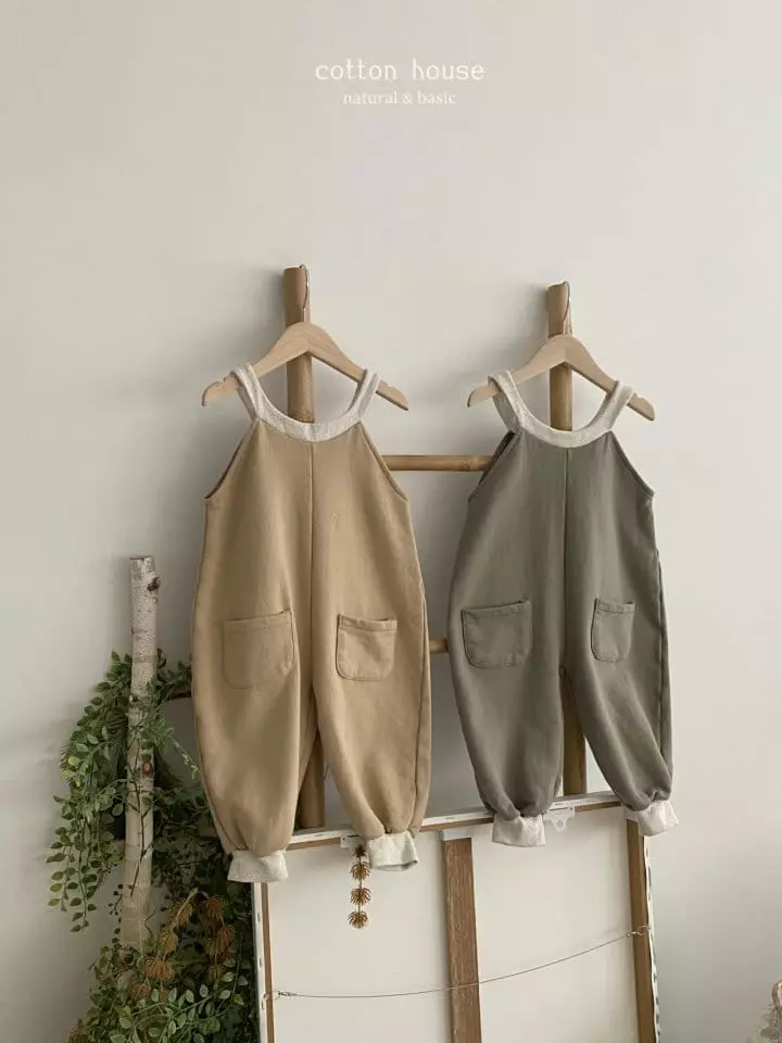 Cotton House - Korean Children Fashion - #kidsstore - Color Jumpsuit - 2
