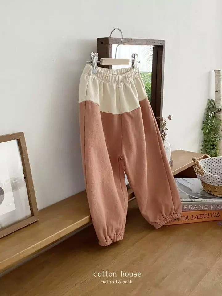Cotton House - Korean Children Fashion - #kidzfashiontrend - Color Terry Pants - 7