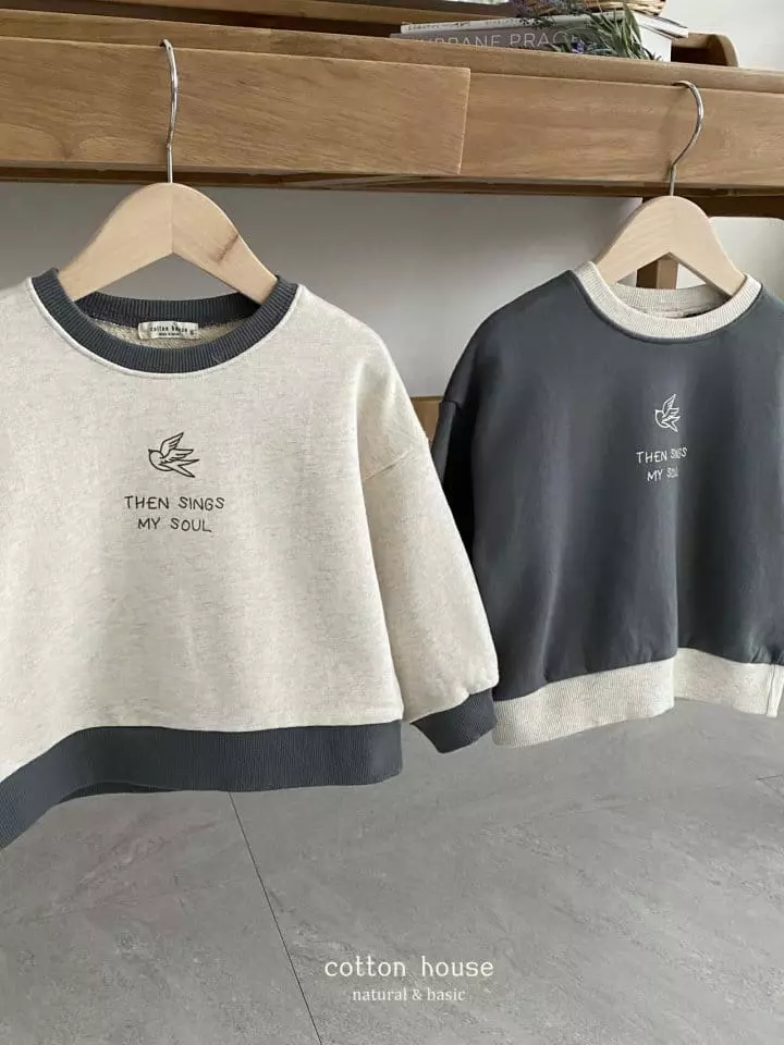 Cotton House - Korean Children Fashion - #littlefashionista - Jebi Sweatshirt - 2