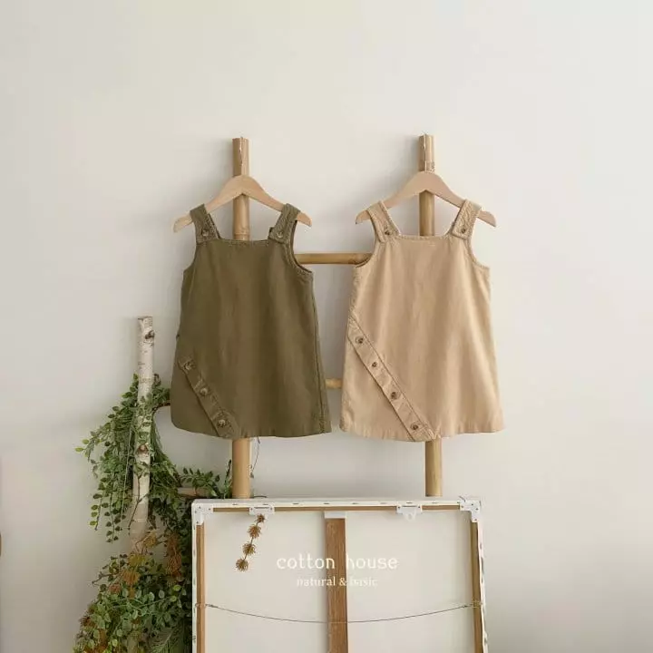 Cotton House - Korean Children Fashion - #littlefashionista - Sasun Dungarees One-piece