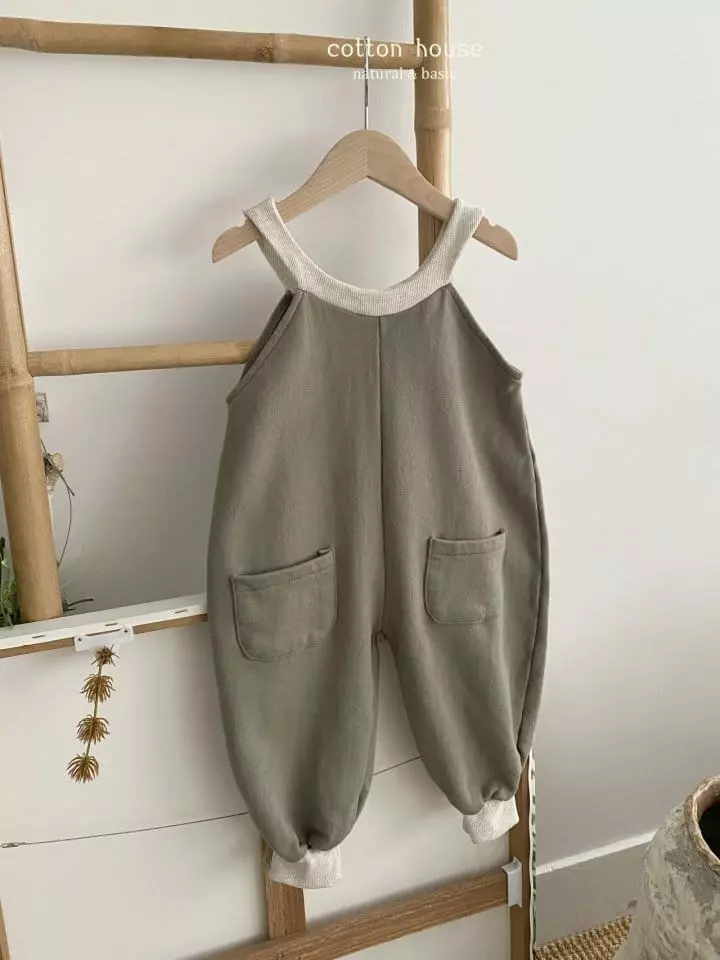 Cotton House - Korean Children Fashion - #magicofchildhood - Color Jumpsuit - 6