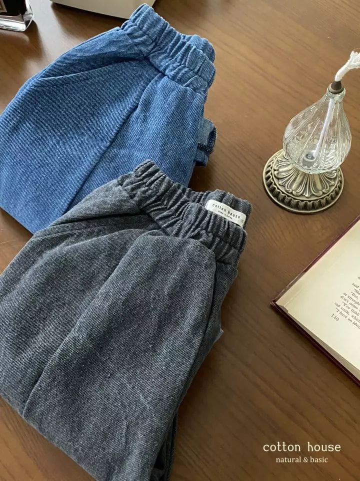 Cotton House - Korean Children Fashion - #minifashionista - Slit Jeans
