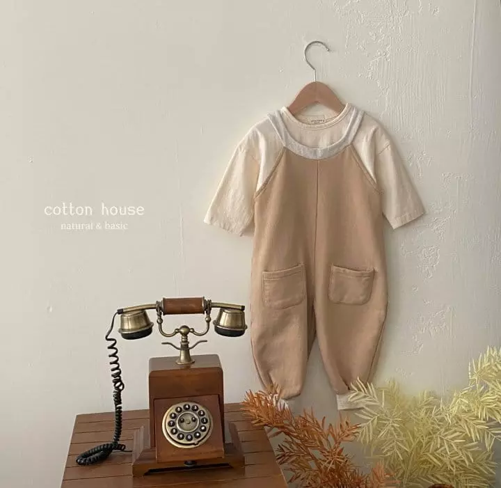 Cotton House - Korean Children Fashion - #minifashionista - Color Jumpsuit - 7