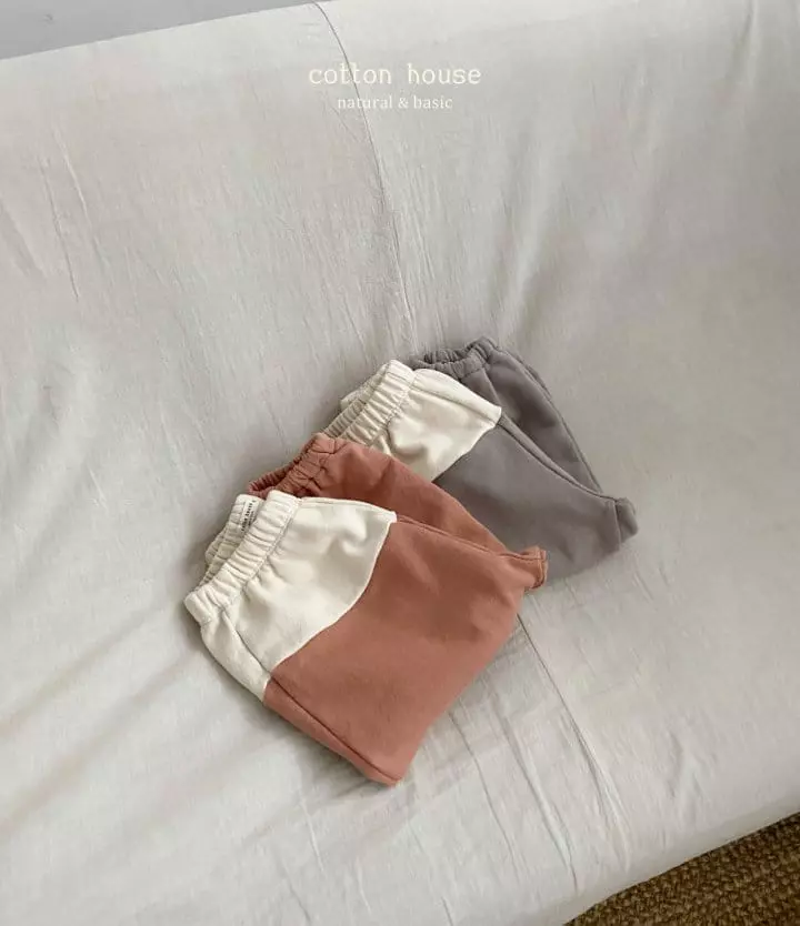 Cotton House - Korean Children Fashion - #prettylittlegirls - Color Terry Pants - 12