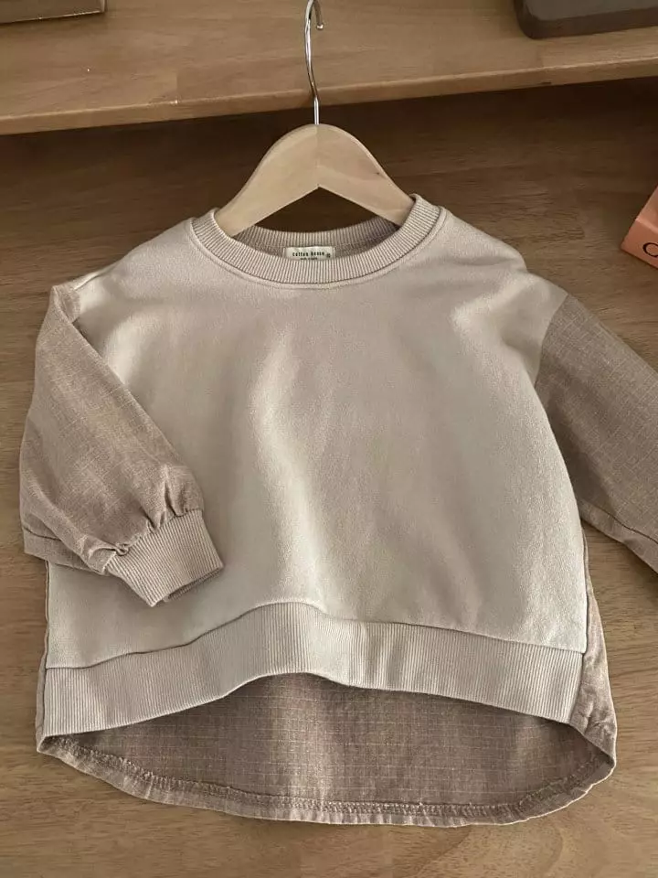 Cotton House - Korean Children Fashion - #prettylittlegirls - Pigment Color Sweatshirt - 3
