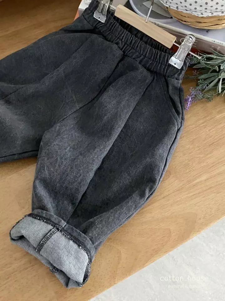 Cotton House - Korean Children Fashion - #prettylittlegirls - Slit Jeans - 2