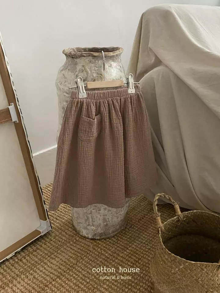 Cotton House - Korean Children Fashion - #prettylittlegirls - Yoru Pocket Skirt - 9