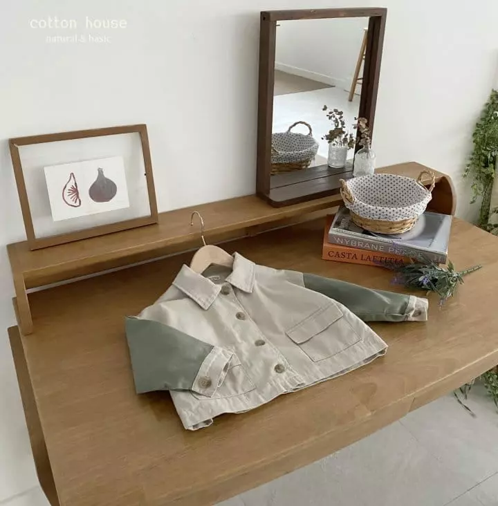 Cotton House - Korean Children Fashion - #stylishchildhood - Color Jacket - 3