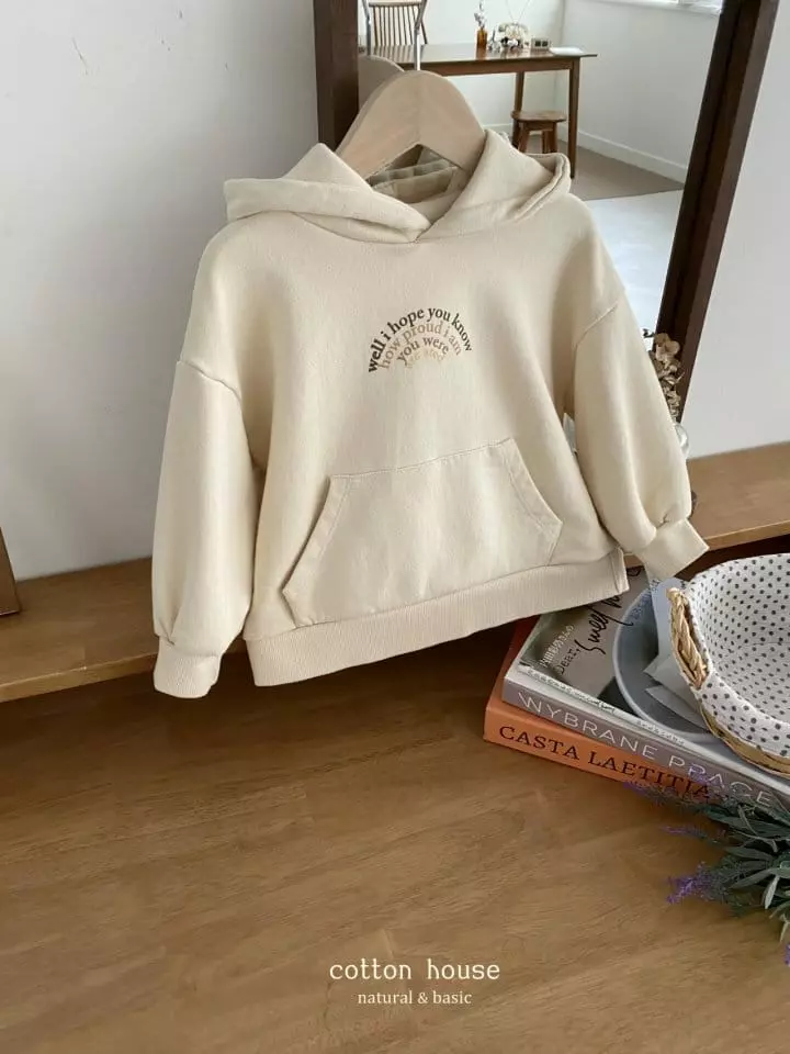 Cotton House - Korean Children Fashion - #stylishchildhood - U Know Hoody Tee - 2