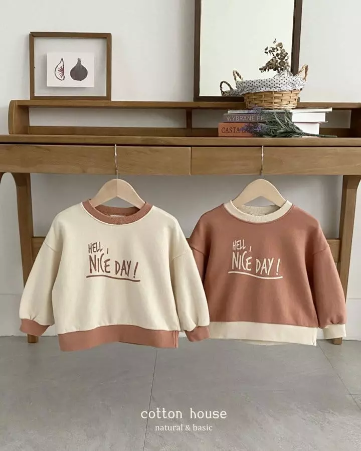 Cotton House - Korean Children Fashion - #stylishchildhood - Nice Sweatshirt