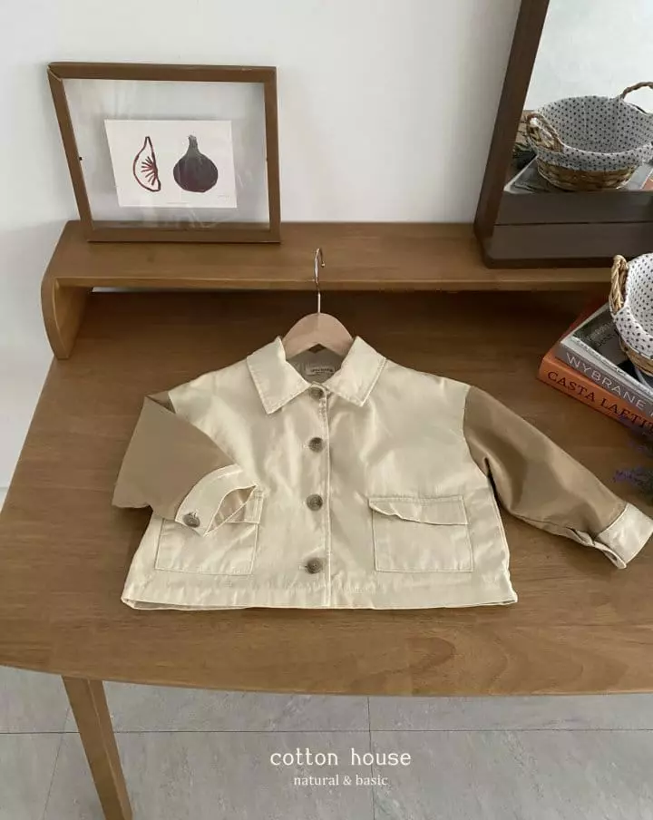 Cotton House - Korean Children Fashion - #toddlerclothing - Color Jacket - 2