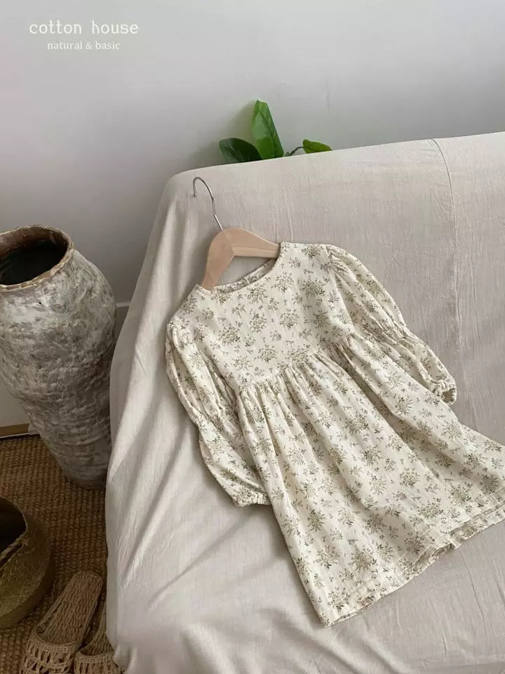 Cotton House - Korean Children Fashion - #toddlerclothing - Lace Ribbon One-piece - 6