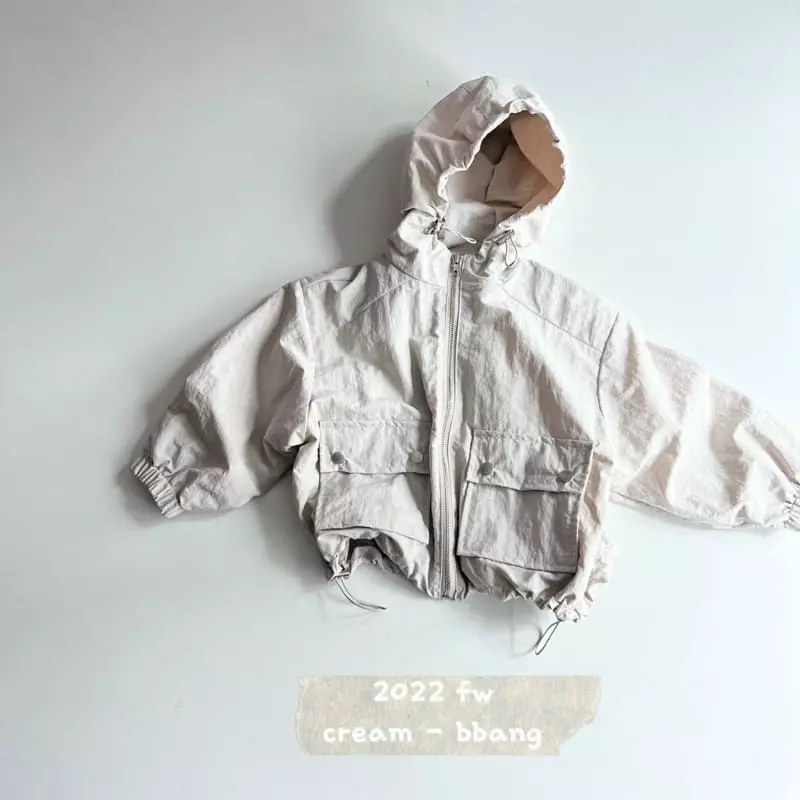 Cream Bbang - Korean Children Fashion - #Kfashion4kids - Classic Wide Hoody Jumper