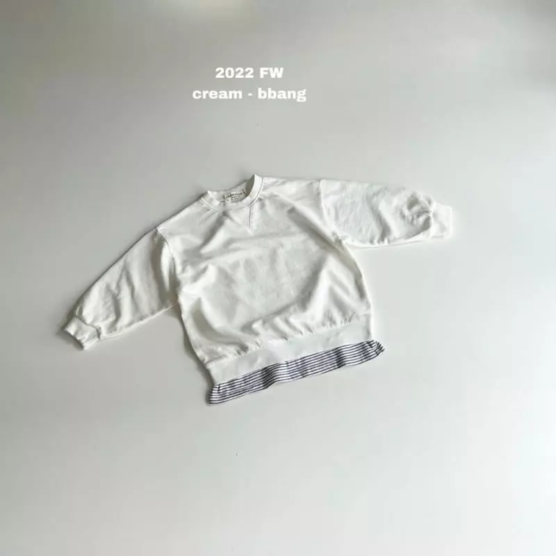 Cream Bbang - Korean Children Fashion - #Kfashion4kids - Simple Layered Sweatshirt - 12