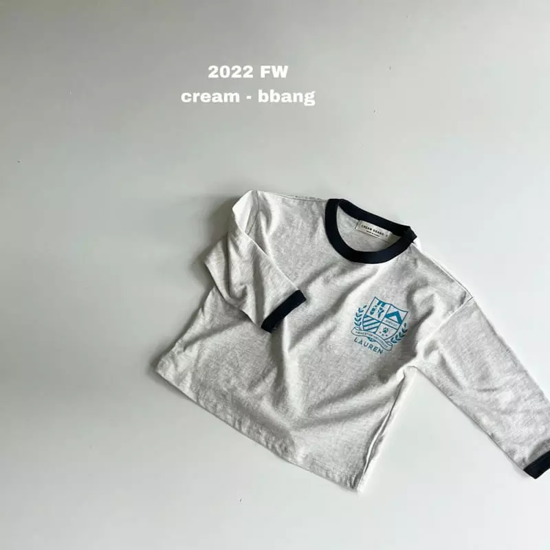 Cream Bbang - Korean Children Fashion - #Kfashion4kids - Roren Piping Tee - 11
