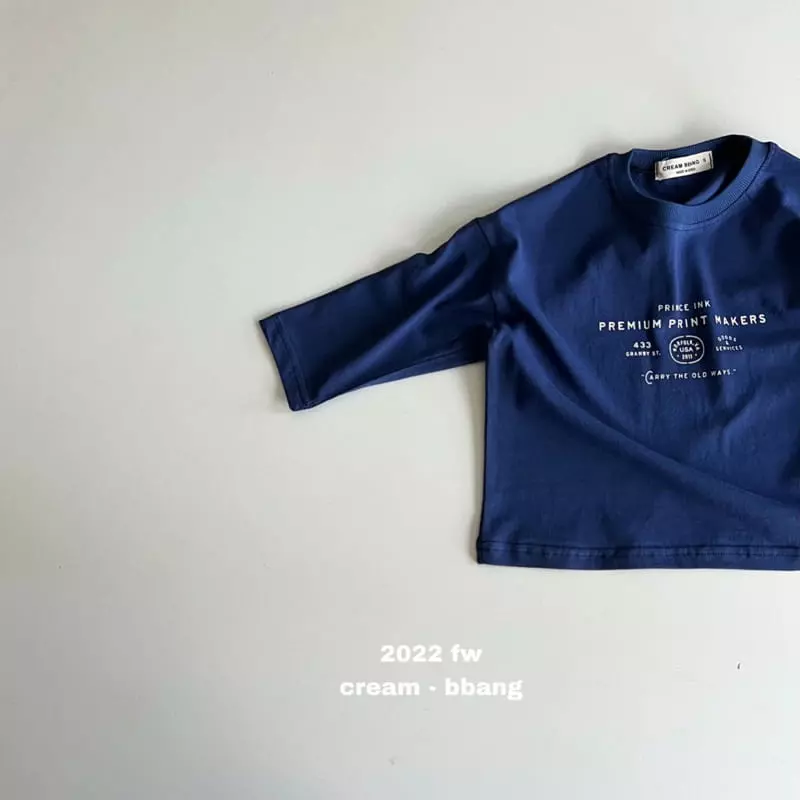 Cream Bbang - Korean Children Fashion - #childofig - Prince Paint Tee - 3