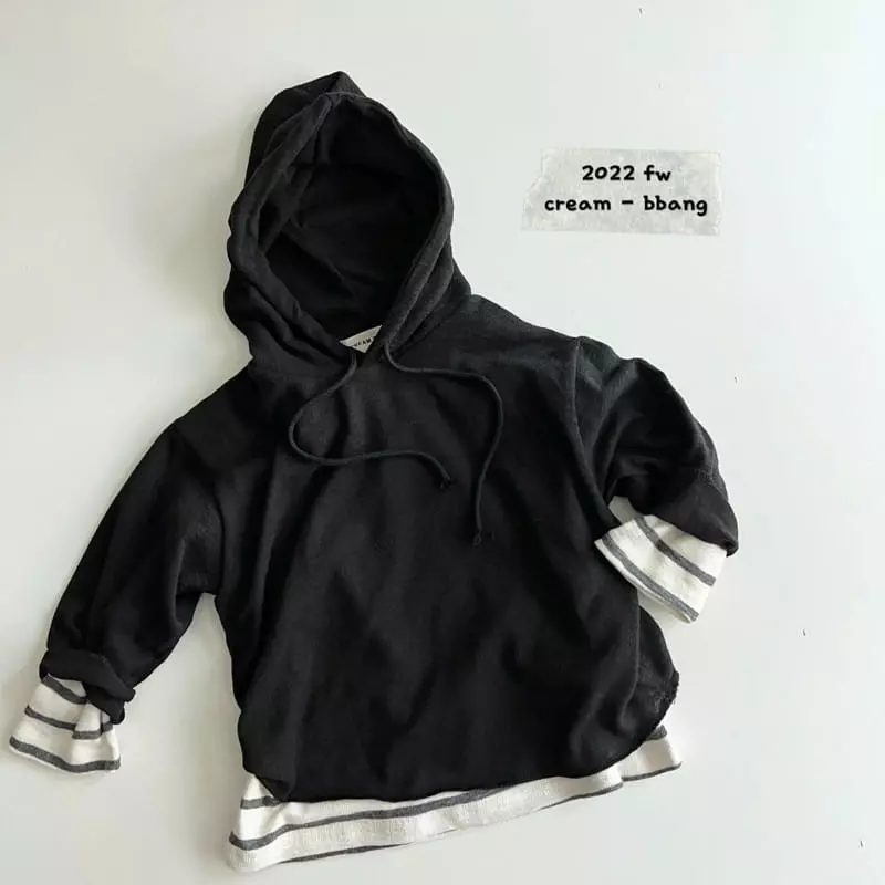 Cream Bbang - Korean Children Fashion - #childofig - Pop Soft Hoody Tee - 6