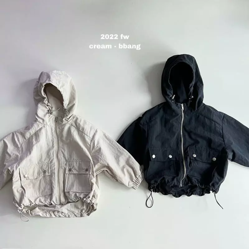 Cream Bbang - Korean Children Fashion - #childrensboutique - Classic Wide Hoody Jumper - 10