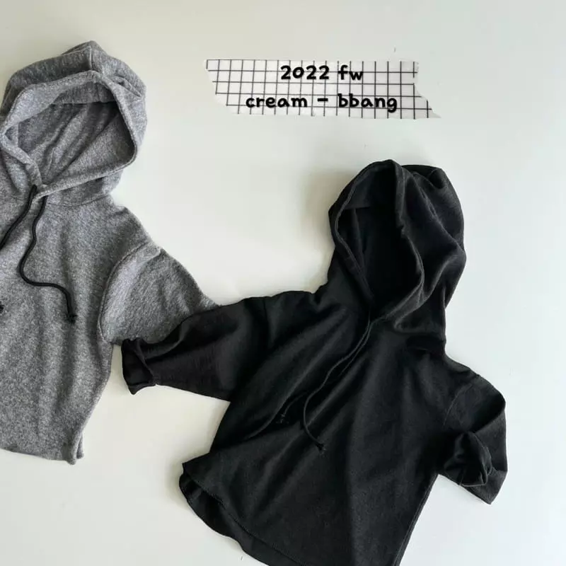 Cream Bbang - Korean Children Fashion - #childrensboutique - Pop Soft Hoody Tee - 7