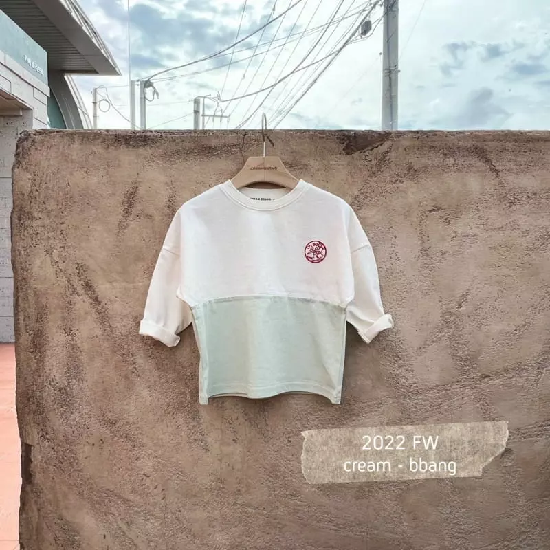 Cream Bbang - Korean Children Fashion - #childrensboutique - Slit Wapen Tee - 2