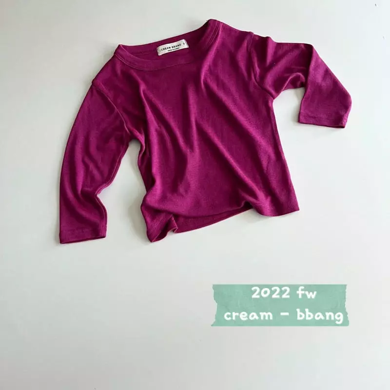 Cream Bbang - Korean Children Fashion - #childrensboutique - Ella Knit Tee