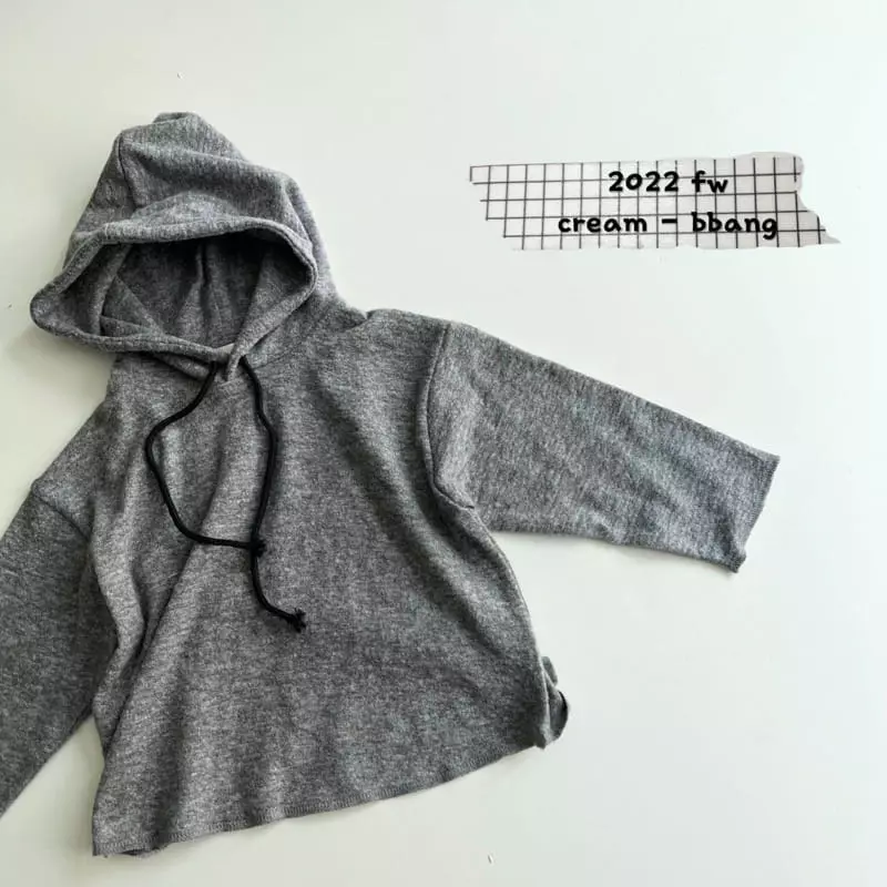Cream Bbang - Korean Children Fashion - #designkidswear - Pop Soft Hoody Tee - 8