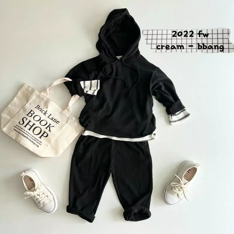 Cream Bbang - Korean Children Fashion - #discoveringself - Pop Soft Hoody Tee - 9