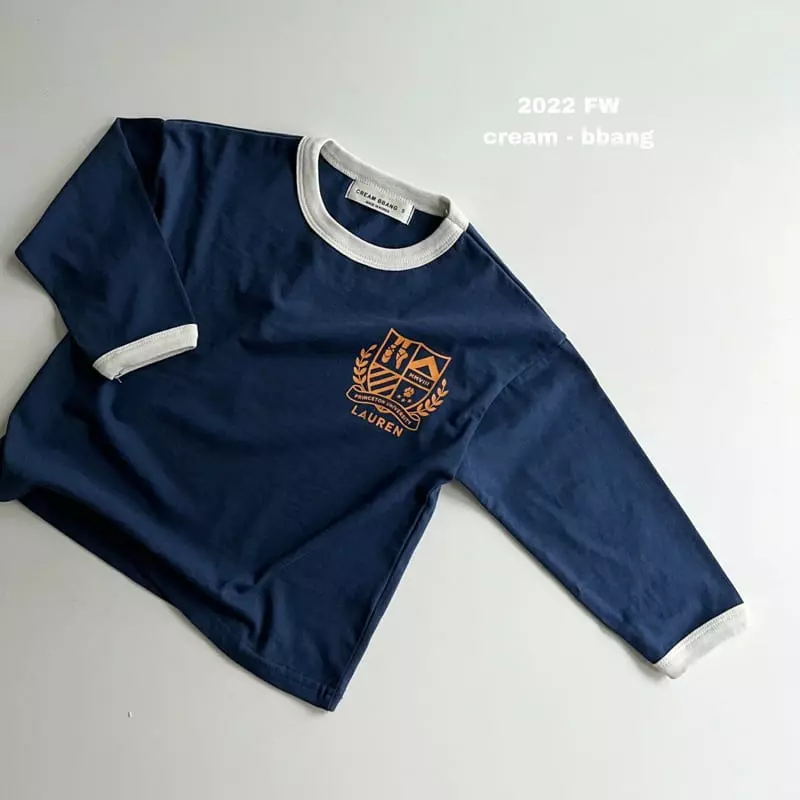 Cream Bbang - Korean Children Fashion - #discoveringself - Roren Piping Tee - 6
